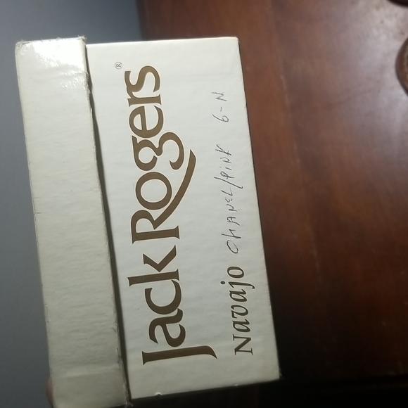 Jack Rogers "Jacks" handmade sandals. 6.5 Narrow chocolate/pink - Picture 6 of 6